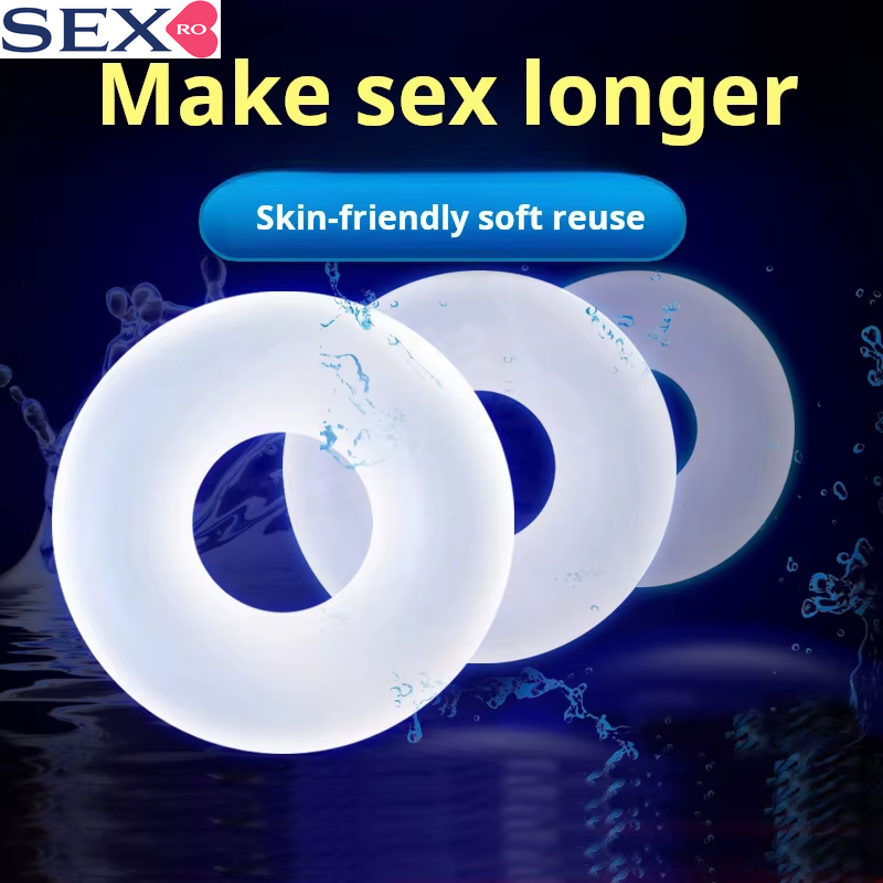 3 Pcs/Set Penis Rings Delay Ring for Men, Male Delay Ejaculation Lasting Pleasure Adjustable Penis Sex Toy for Couples